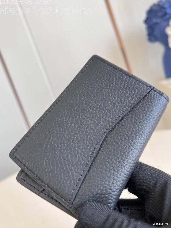WIS Pocket VUITTON Organizer-7.5*11.1*1 cm LOUIS 0823